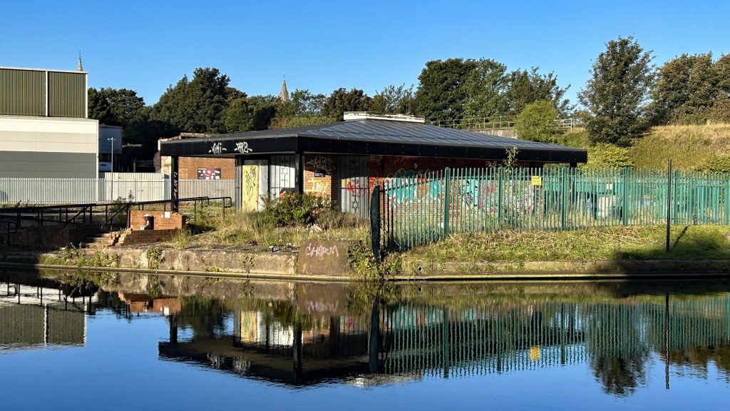 Every surface is covered in graffiti, some clever and showing talent most dreadful.