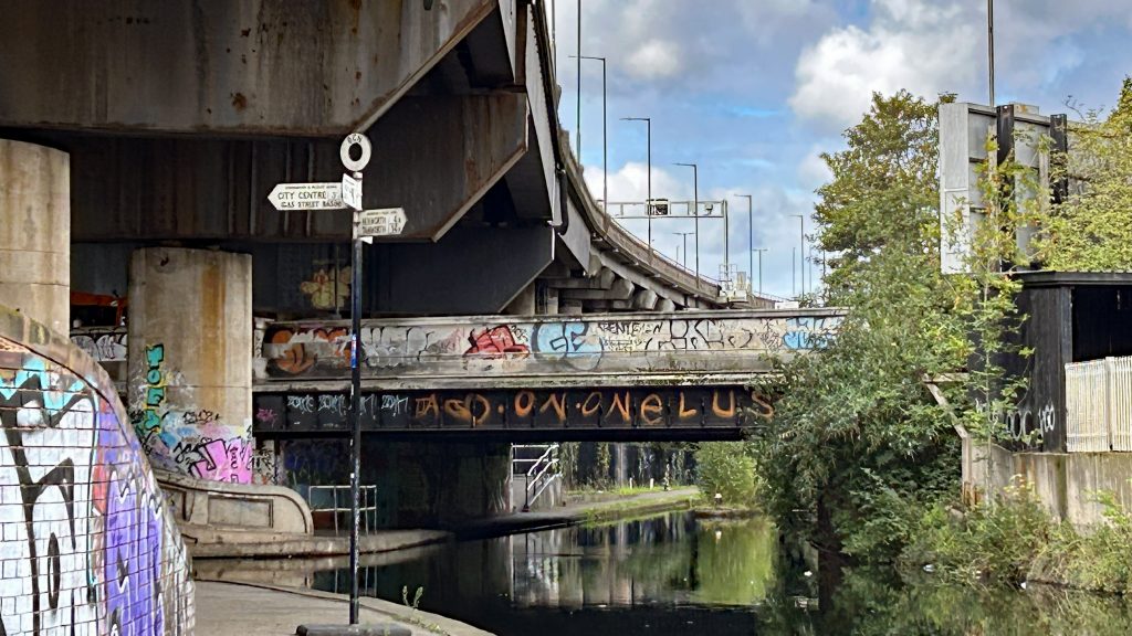 Looking towards Spaghetti Junction