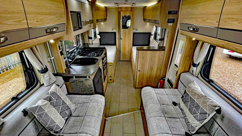 The upholstery, photographed at the dealer looked pretty good.