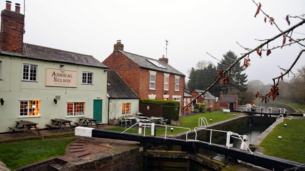The Admiral Nelson at Lock 3, Braunston