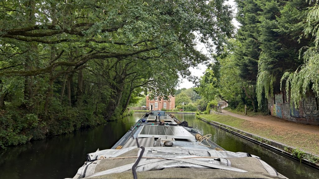 Kings Norton Junction where the Stratford Canal joins the Worcester and Birmingham Canal