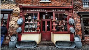 A view of the hardware shop