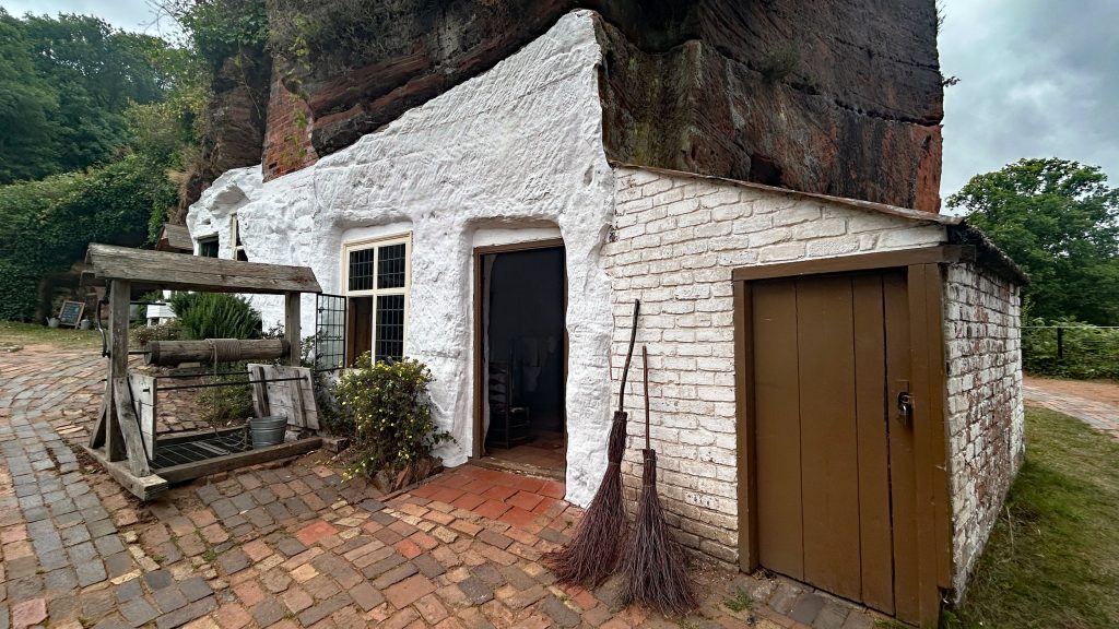 Exterior view of Kinver Edge Rock House