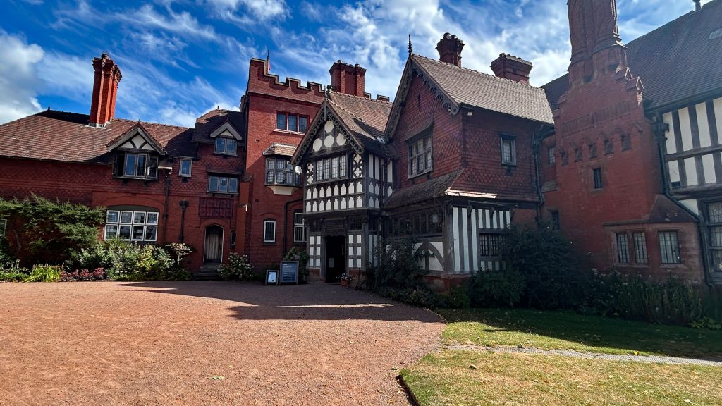 Wightwick Manor, an exterior view