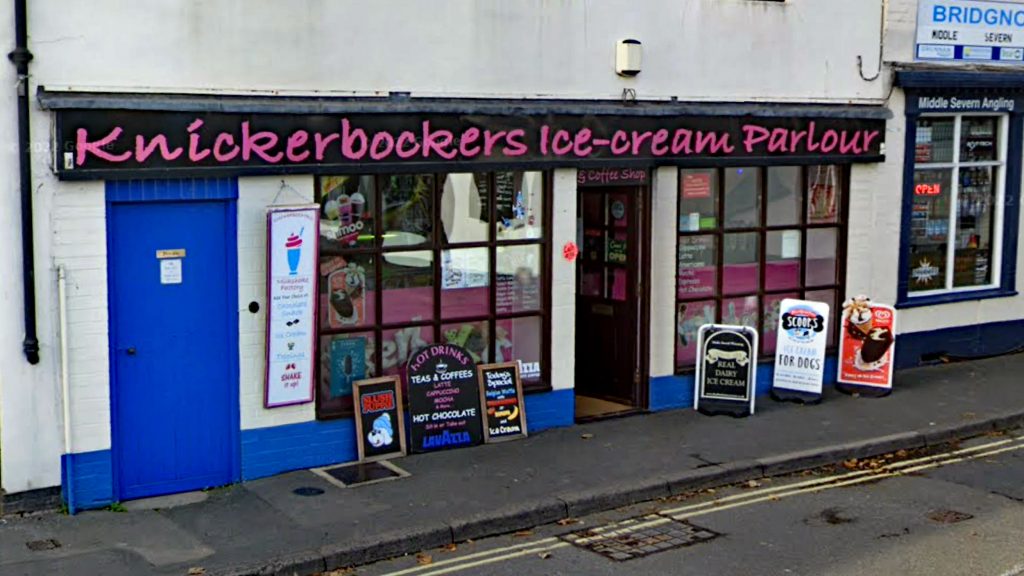 Knickerbockers Ice Cream Parlour.