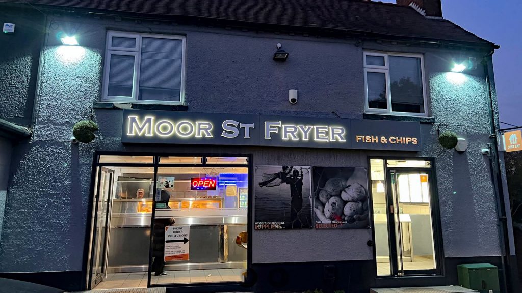 Exereor photo of Moor Street Fryer fish and chip shop