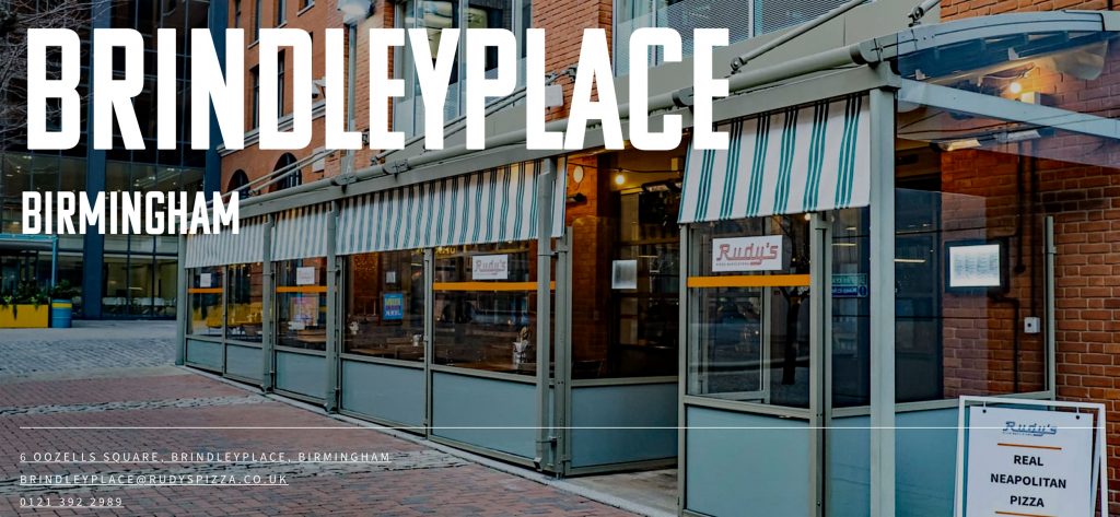 Web site advertising photo of Rudy's Neapolitan Pizza Restaurant