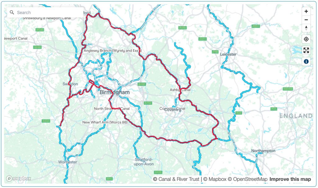A map showing our entire 16 week cruise