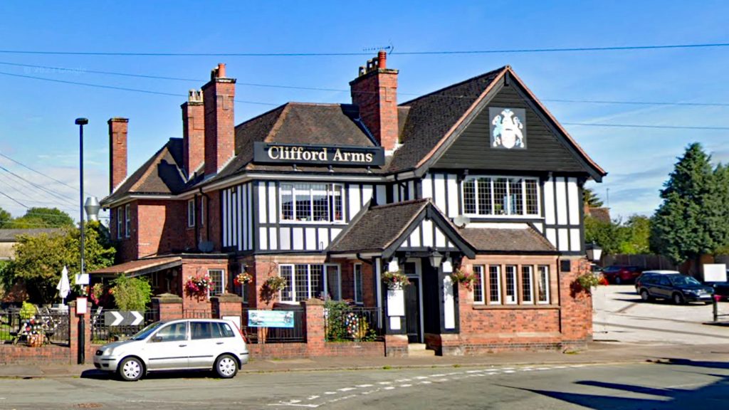 Exterior view of Clifford Arms, Great Heywood